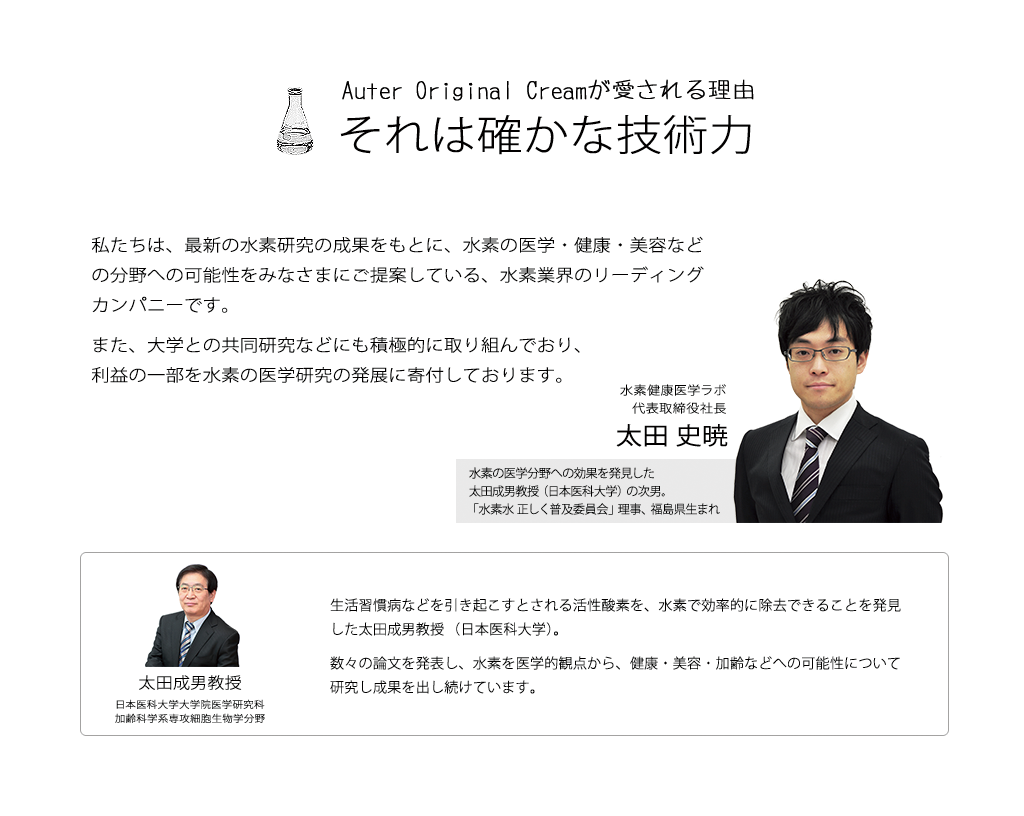 それは確かな技術力