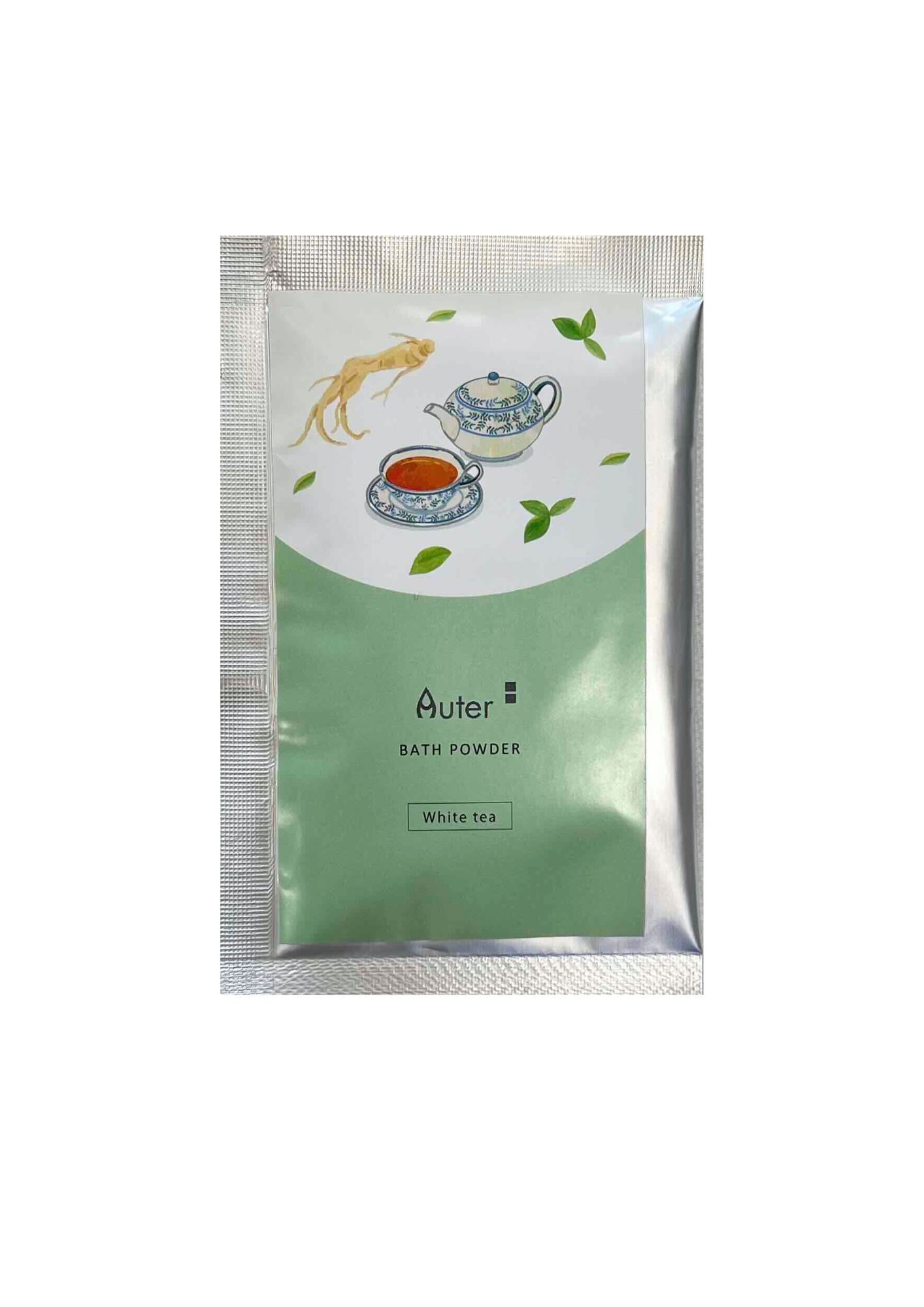 Auter BATH POWDER [White tea] (3包入)