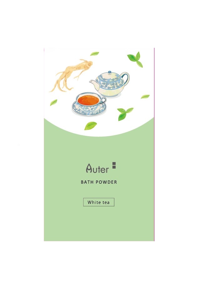 Auter BATH POWDER [White tea] (3包入)